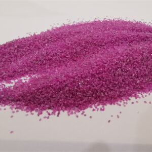 Pink corundum